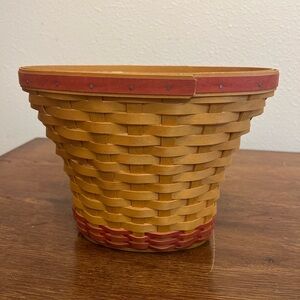 Longaberger Handwoven Basket Signed by Bonnie Longaberger